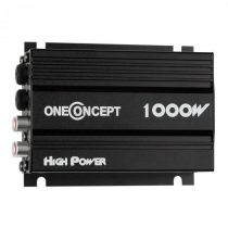 OneConcept 4-kanálový zosilňovač oneConcept X4-A4, 600 W, čierny