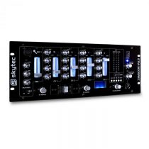 Skytec STM-3005REC, 4-kanálový DJ mixážny pult, USB, MP3, REC, EQ