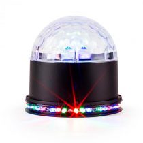 Ibiza UFO-ASTRO-BL, LED svetelný efekt, RGB, čierny