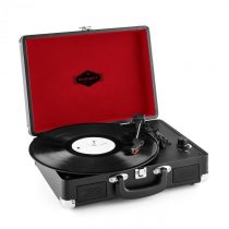 Auna Peggy Sue, retro gramofón, LP, USB, čierny