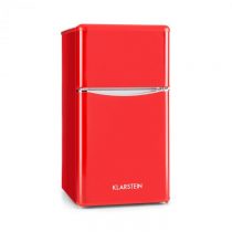 Klarstein Monroe Red kombinovaná chladnička s mrazničkou 61/24 l A+ Retrolook červená