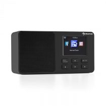Auna IR-110 Internetradio 2,4&#039;&#039; TFT-farebný displej, akumulátor, WiFi USB, čierna