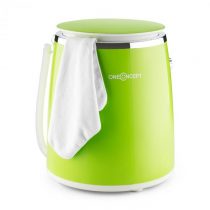 OneConcept Ecowash-Pico, zelená, mini práčka, funkcia žmýkania, 3,5 kg, 380 W