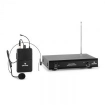 Auna VHF-1-HS 1-kanálová VHF mikrofónová sada headset 50m