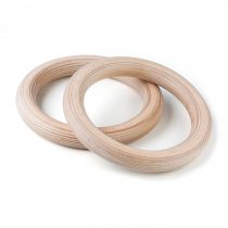 Capital Sports RingPro, drevené gymnastické kruhy, 32 mm