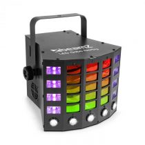 Beamz Gobo Derby, 3-v-1 reflektor, RGBAW/UV LED diódy, 60 W, DMX, samostatná prevádzka, zvukový reži...