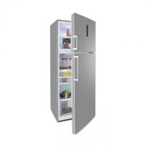 Klarstein Height Cool XXL, chladnička s mrazničkou, 330 l/95 l, A+, LED, dotyková, ušľachtilá oceľ