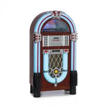 Auna Graceland DAB, jukebox, BT, CD, vinyl, DAB+/FM, USB, SD, AUX vstup, LED svetlo