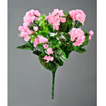 Blancheporte Kytica muškátov, výška 38 cm ružová ružová