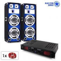 Electronic-Star PA sada Blue Star Series &quot;Basssound Bluetooth&quot; 1000 W